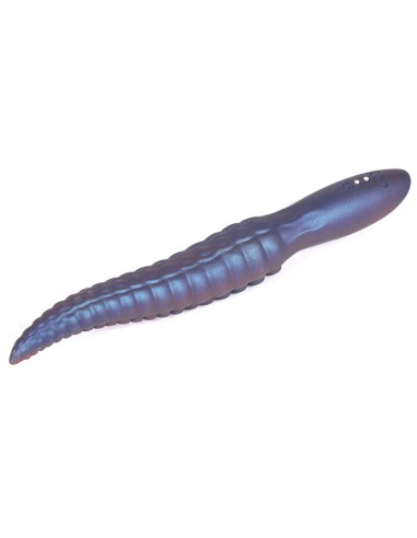 Gode poignée vibrant Chatak 16 x 3.3cm Bleu