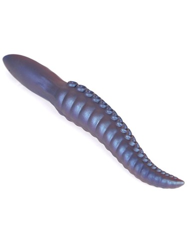 Gode poignée vibrant Chatak 16 x 3.3cm Bleu