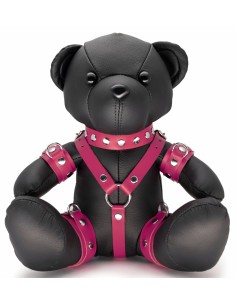 Ours en cuir Bendy The Bdsm Teddy Bear Rose