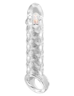 Gaine pénienne vibrante Mystic Hexa 15 x 4cm