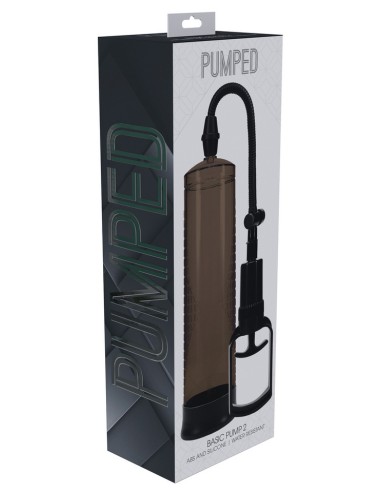 Pompe à pénis Basic Pump 2 - 20 x 5.8 cm Noire