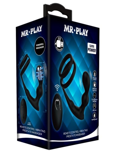 Plug et cockring Qockass 8 x 2.8cm