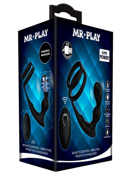 Plug et cockring Qockass 8 x 2.8cm