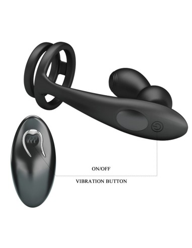 Plug et cockring Qockass 8 x 2.8cm