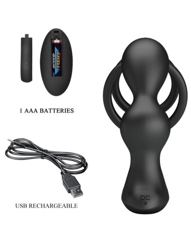 Plug et cockring Qockass 8 x 2.8cm