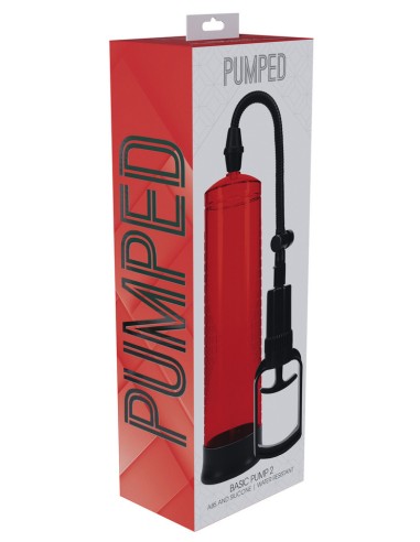 Pompe Basic Pump 2 - 20 x 5.8 cm Rouge