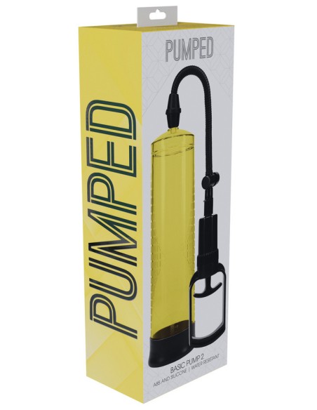 Pompe Basic Pump 2 - 20 x 5.8 cm Jaune