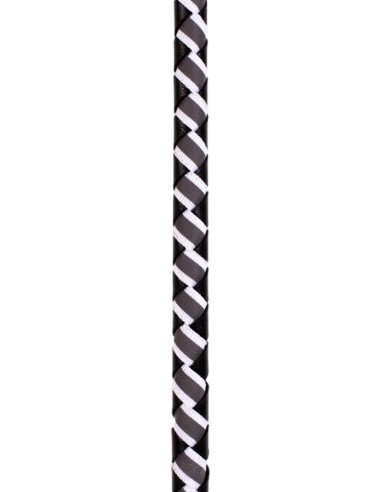 Cravache Nub Neon 72cm Noir-Blanc