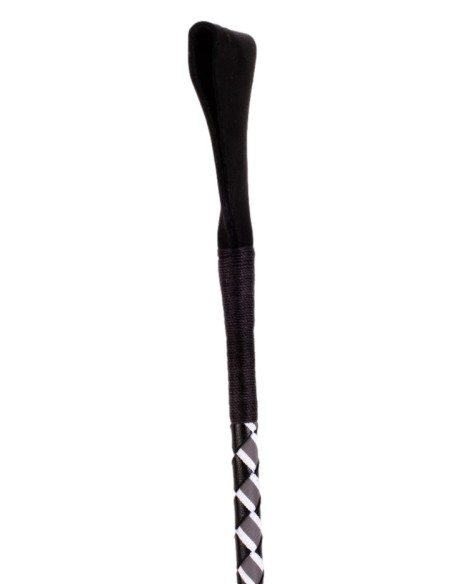 Cravache Nub Neon 72cm Noir-Blanc