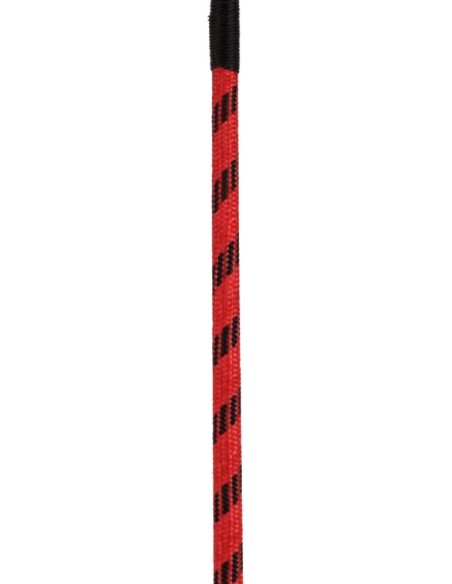 Cravache cuir et nylon Neon Stick 72cm Noir-Rouge