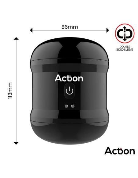 Masturbateur Thor Double entrée 10 vibrations