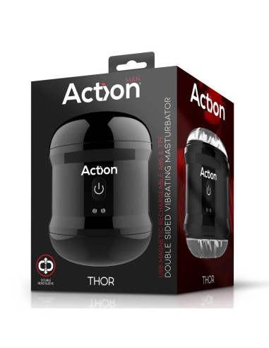 Masturbateur Thor Double entrée 10 vibrations
