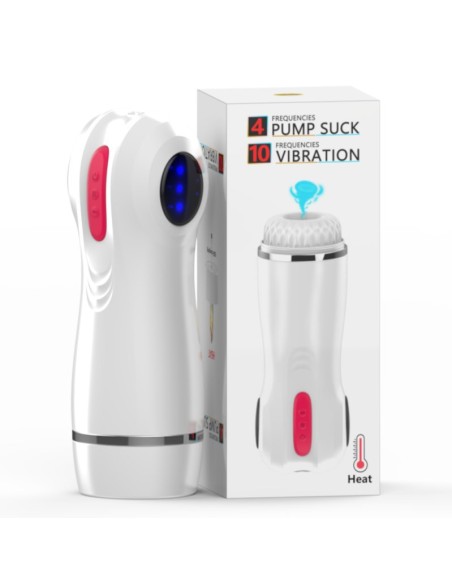 Masturbateur Cool Run Succion-Vibrations