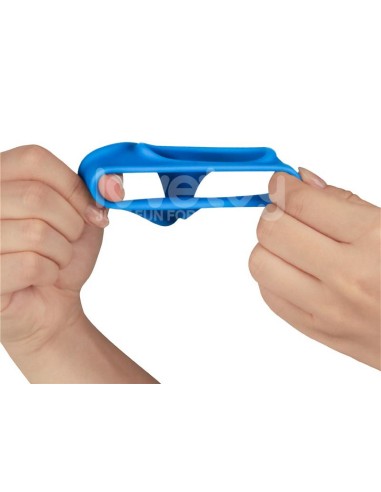 Ballstretcher Trio Grip Enhancer 30 mm Bleu - Ballstretcher - 7