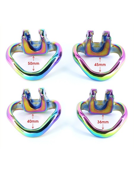 Cage en métal RAINBOW 5.5 x 3.3cm