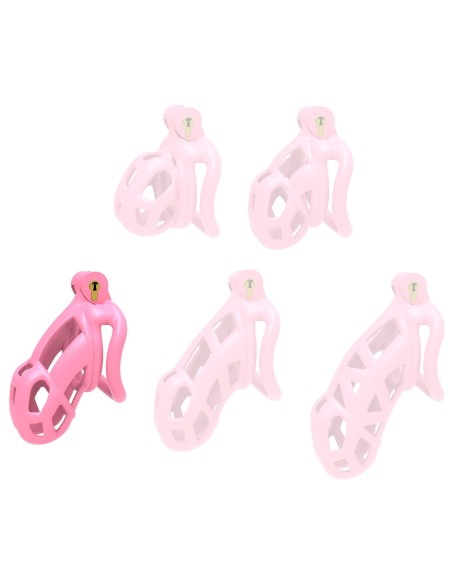 Cage Aspic L Rose 9.5 x 3.4cm