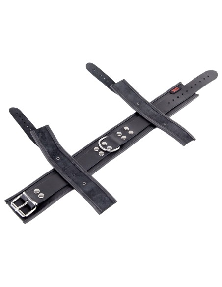 Menottes de retenue Cou / Mains en cuir