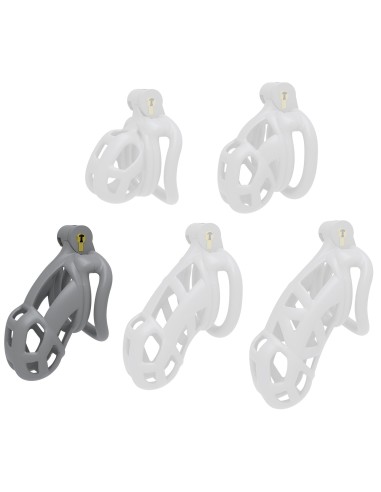 Cage Aspic L Grise 9.5 x 3.4cm