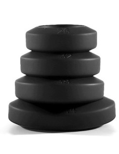 Lot de 4 Cockrings Big Bulge 26-44mm