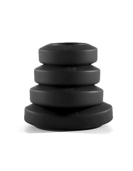 Lot de 4 Cockrings Big Bulge 26-44mm