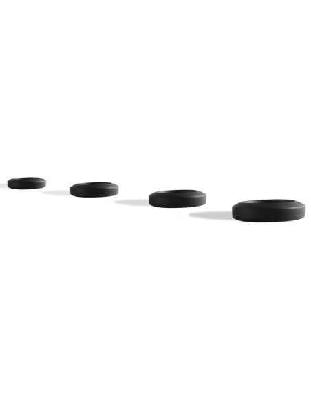 Lot de 4 Cockrings Big Bulge 26-44mm