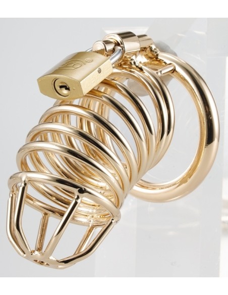 Cage de Chasteté Golden Bird 9 x 3.5cm