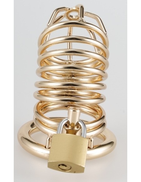 Cage de Chasteté Golden Bird 9 x 3.5cm