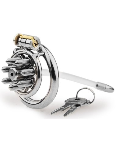 Cage avec Picots Chastipik et Tige - Longueur 1.2cm