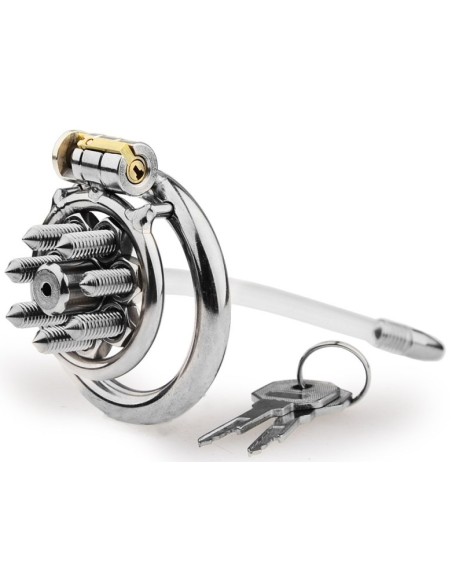 Cage avec Picots Chastipik et Tige - Longueur 1.2cm