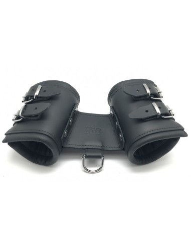 Double menotte de maintient en cuir