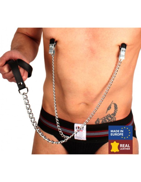 Pinces à seins avec Laisse 40cm