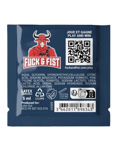 Dosette Lubrifiant Fuck & Fist Water 5ml