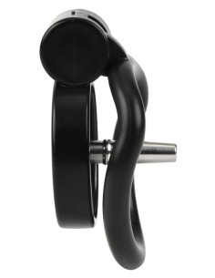 Cage avec Plug Terhidy 2.5 x 3.8 cm Noire