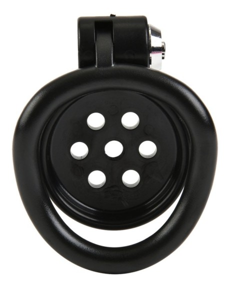 Cage avec Plug Terhidy Noire 2.5 x 3.8 cm