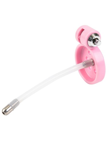 Cage avec Tige Cathidy Rose 2.5 x 3.8 cm