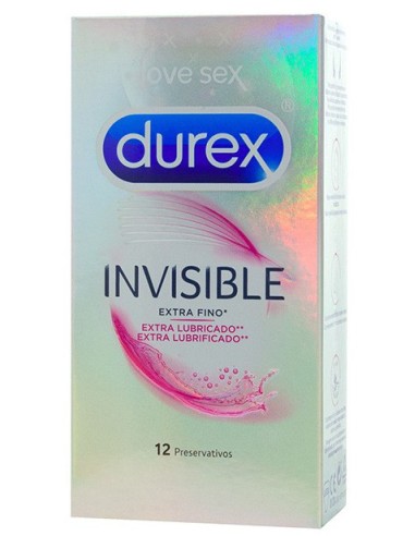 Préservatifs fins lubrifiés Invisible 52mm x12