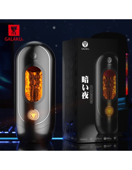 Masturbateur Devourer Noir - 10 Vibrations