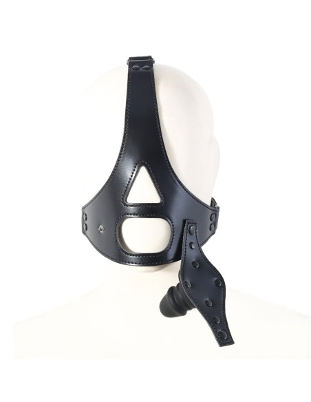 Harnais et Bâillon-gode Harndick Noir