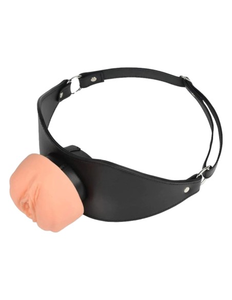 Bâillon avec Masturbateur entrée pussy Pushity 30mm