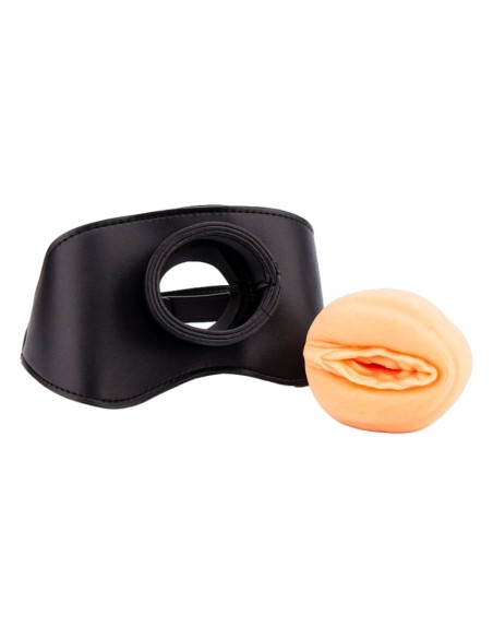 Bâillon avec Masturbateur entrée pussy Pushity 30mm