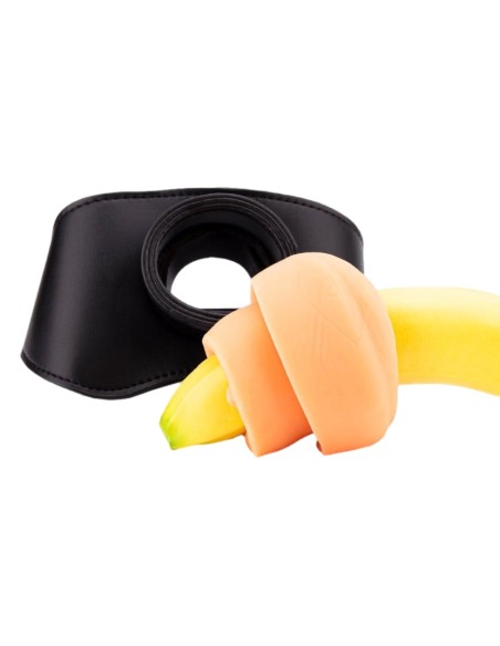 Bâillon avec Masturbateur entrée pussy Pushity 30mm