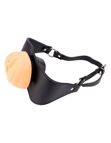 Bâillon avec Masturbateur entrée pussy Pushity 30mm