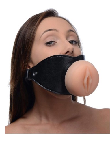Bâillon avec Masturbateur entrée pussy Pushity 30mm
