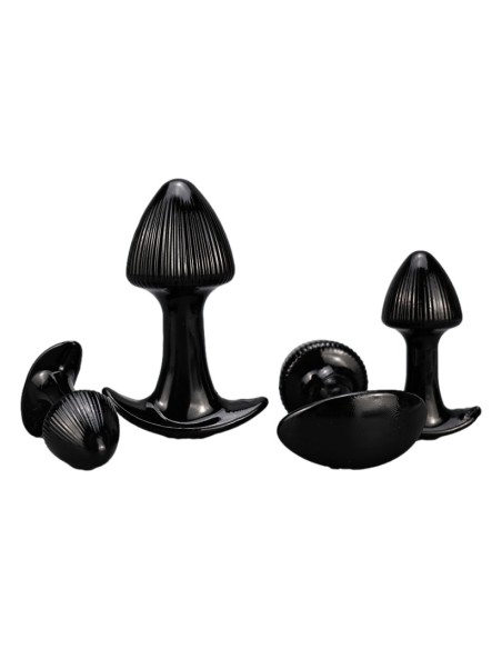 Lot de 4 Plugs Mushrass Noirs - Plugs Débutant & Kits - 2