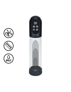 Pompe à pénis Engage 20 x 6 cm Noire