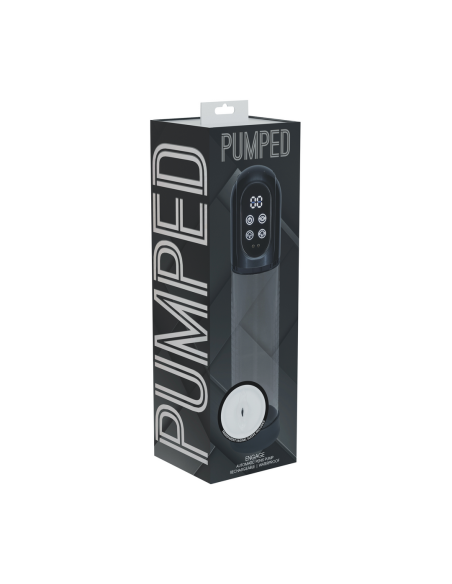 Pompe à pénis Engage 20 x 6 cm Noire