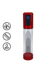 Pompe à pénis Megalift 20 x 6 cm Rouge