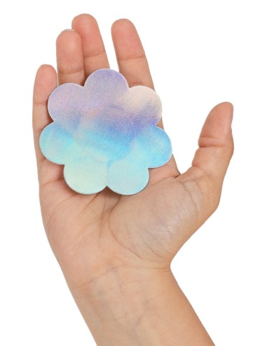 Cache-tétons Wow boobs flower