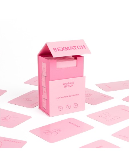 Jeu de cartes Sexmatch massage edition