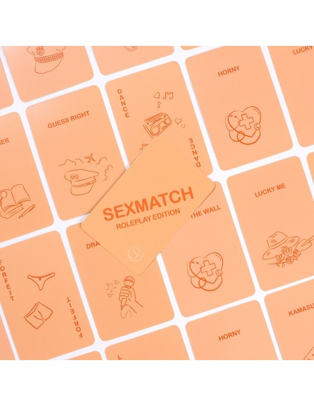 Jeu de cartes Sexmatch roleplay edition